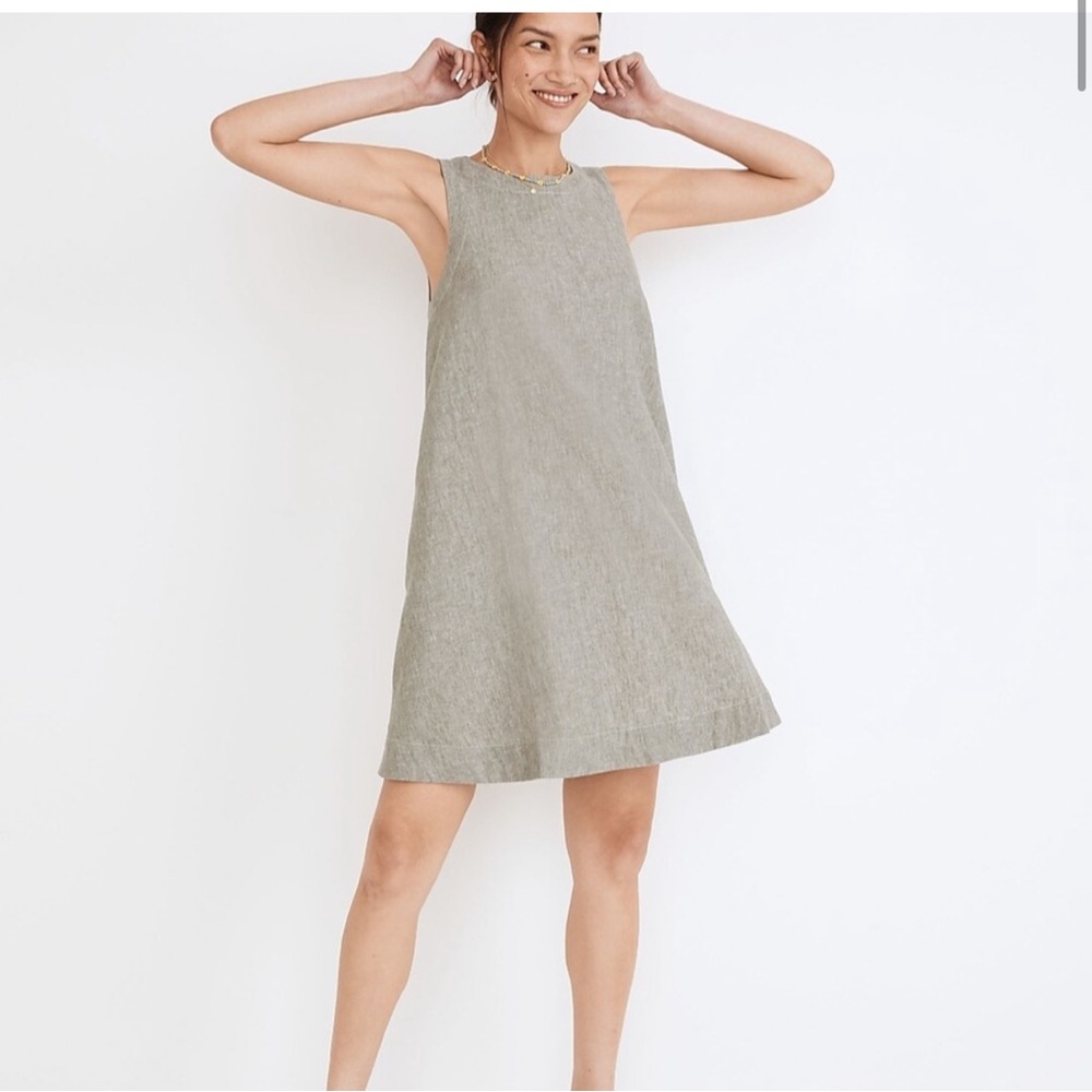 Madewell Linencotton Mini Dress✨